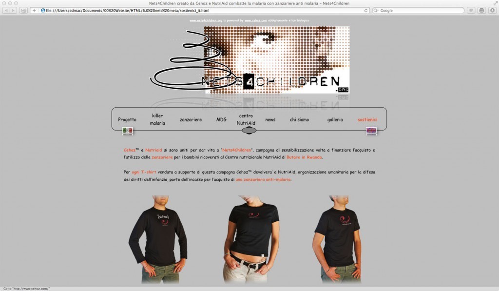 Nets4Children Website