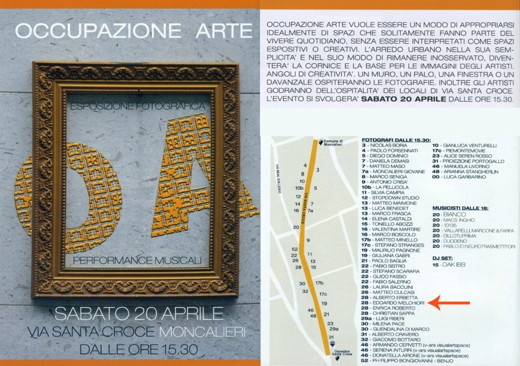 Locandina Occupazione Arte